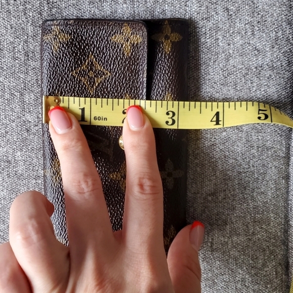 Authentic Vintage Louis Vuitton Brown Monogram Compact Bifold Wallet - Picture 14 of 14